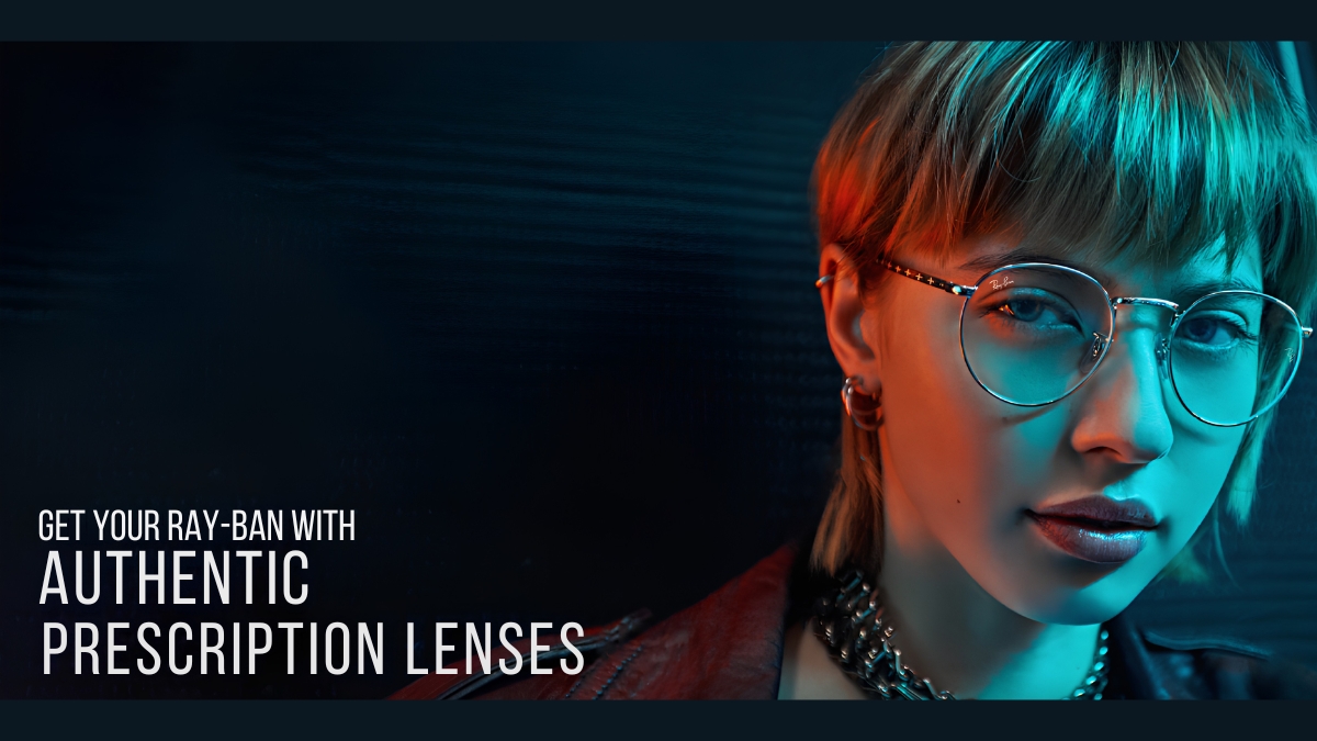 Ray-Ban prescription lenses fitted at Lens Hut